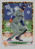 2022 Topps Holiday #HW149 Gosuke Katoh