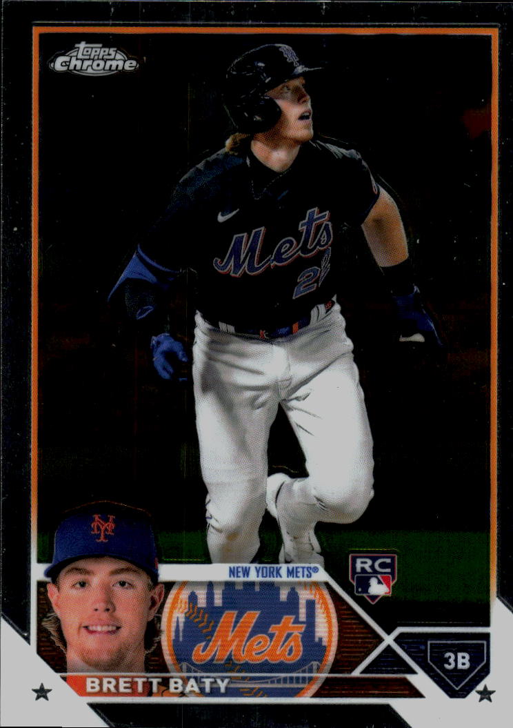 2023 Topps Chrome #204 Brett Baty