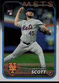 2024 Topps Update #US218 Christian Scott