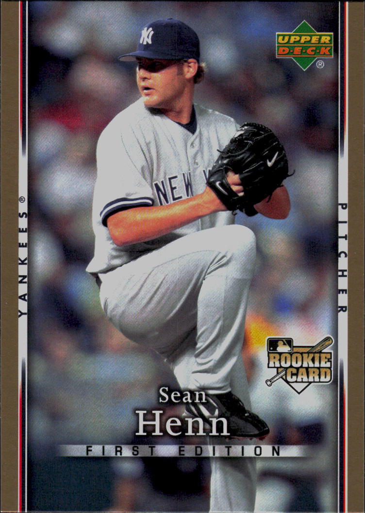 2007 Upper Deck First Edition #32 Sean Henn