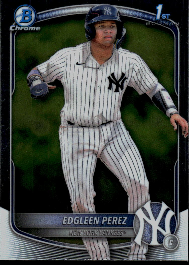 2025 Bowman #BCP-80 Edgleen Perez Chrome Prospects