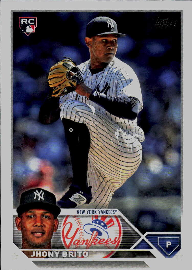 2023 Topps Update #US279 Jhony Brito