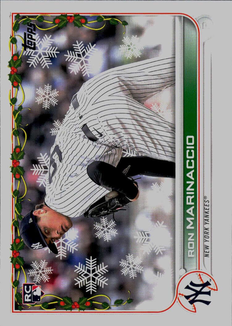 2022 Topps Holiday #HW118 Ron Marinaccio