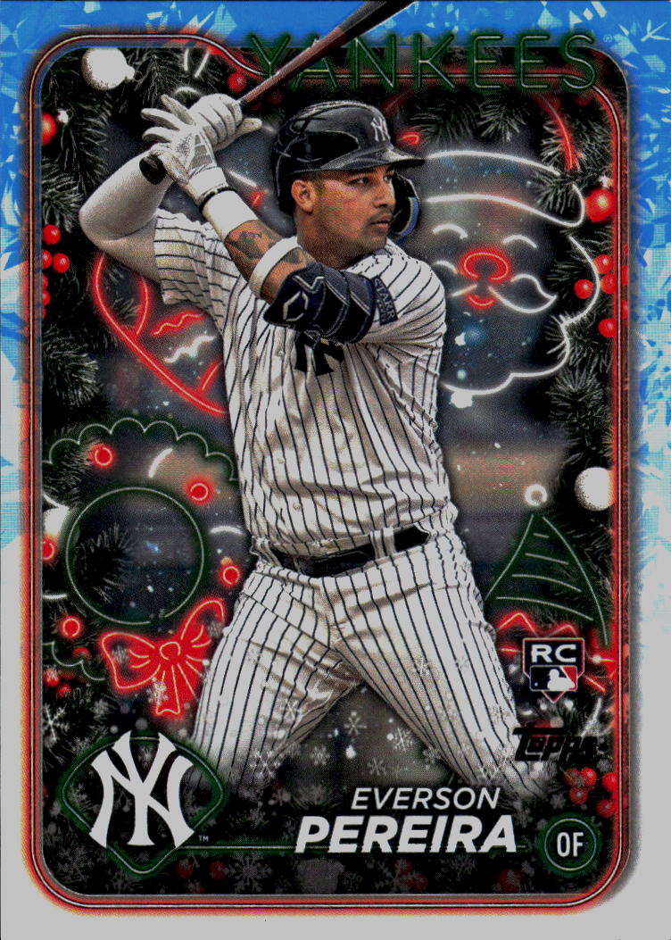 2024 Topps Holiday #H186 Everson Pereira