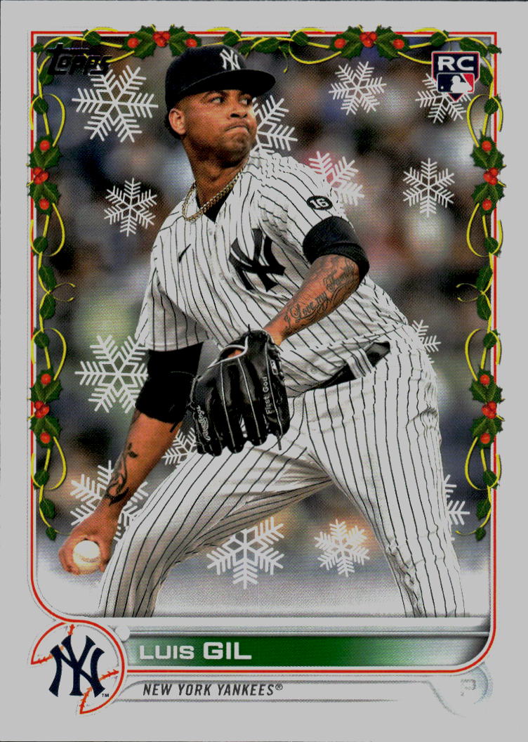 2022 Topps Holiday #HW9 Luis Gil