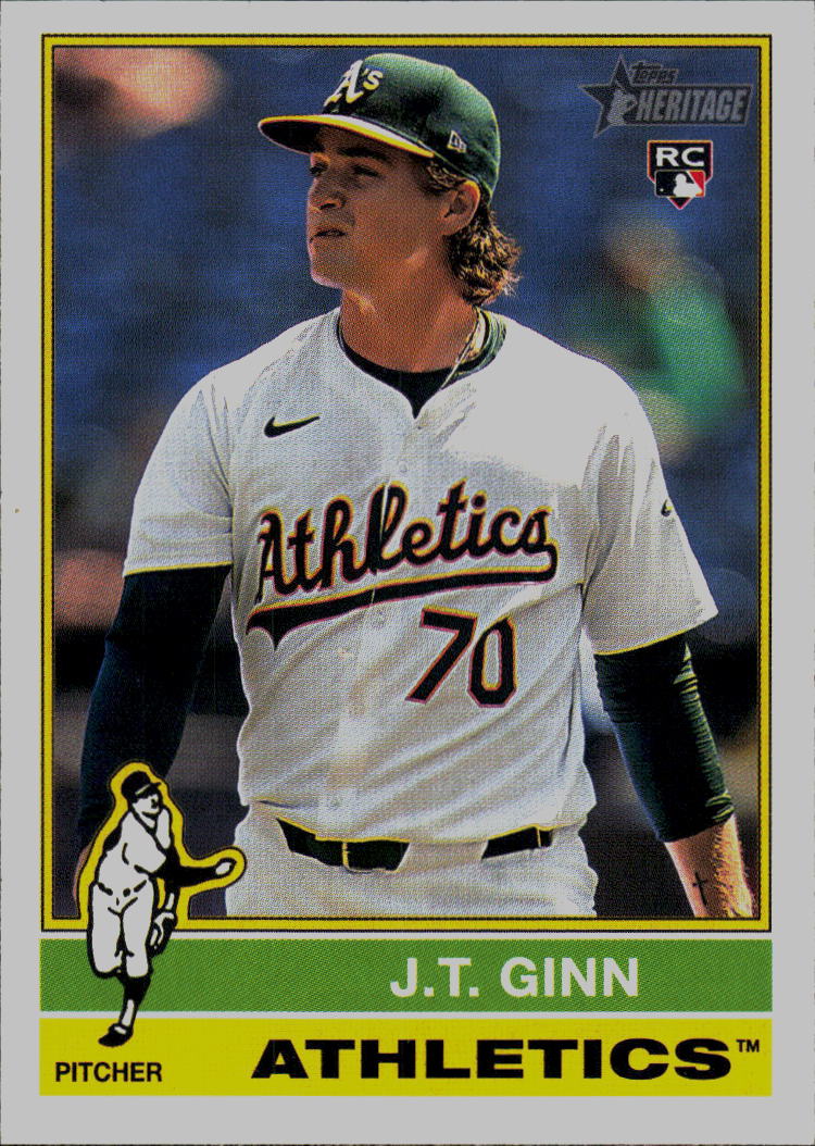 2025 Topps Heritage #290 J.T. Ginn