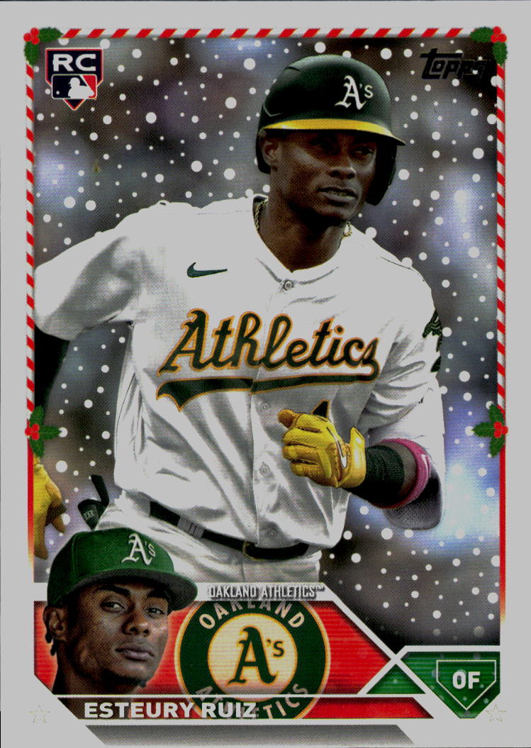 2023 Topps Holiday #H15 Esteury Ruiz