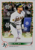 2022 Topps Holiday #HW38 Nick Allen