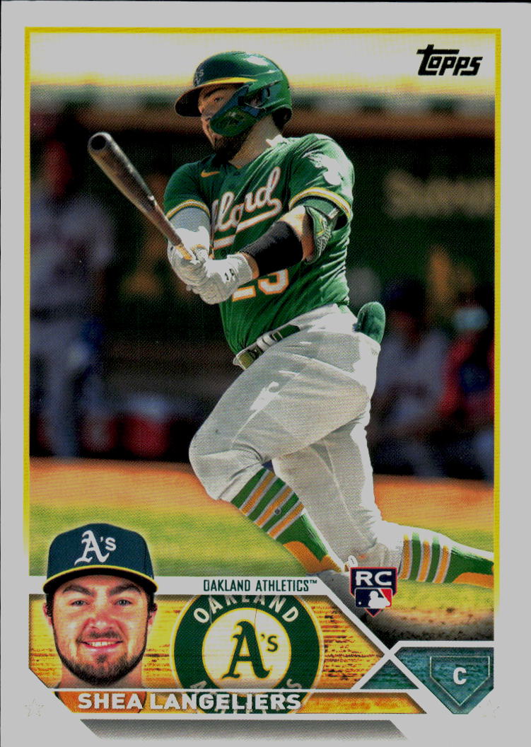 2023 Topps Oakland Athletics #OAK-3 Shea Langeliers