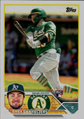 2023 Topps Oakland Athletics #OAK-3 Shea Langeliers