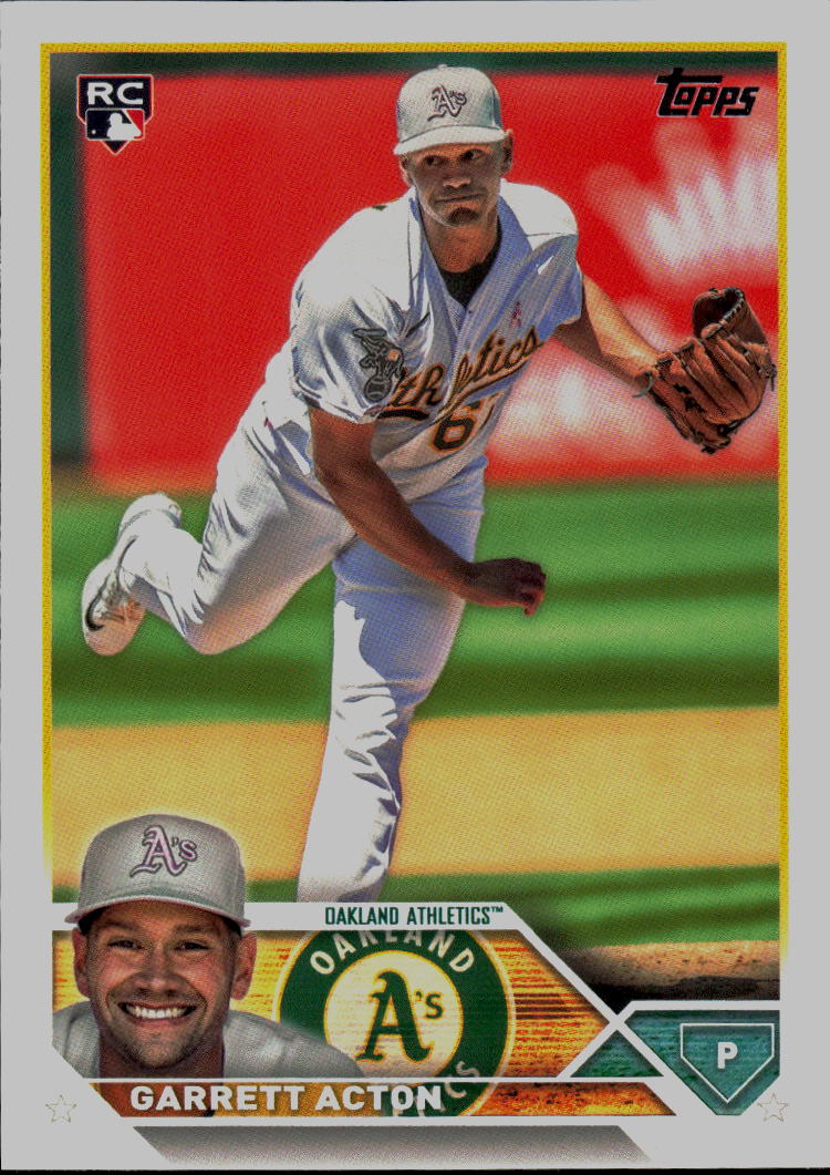 2023 Topps Update #US192 Garrett Acton