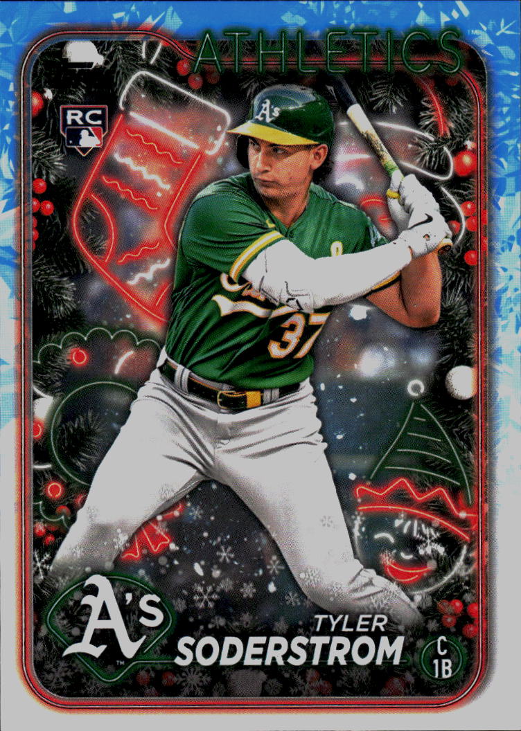 2024 Topps Holiday #H127 Tyler Soderstrom
