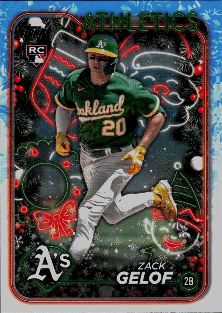 2024 Topps Holiday #H72 Zack Gelof
