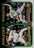 2024 Topps Update #US306 Easton Lucas / Angel Felipe RCOM,