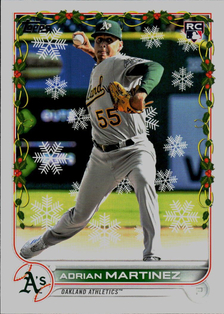 2022 Topps Holiday #HW76 Adrian Martinez