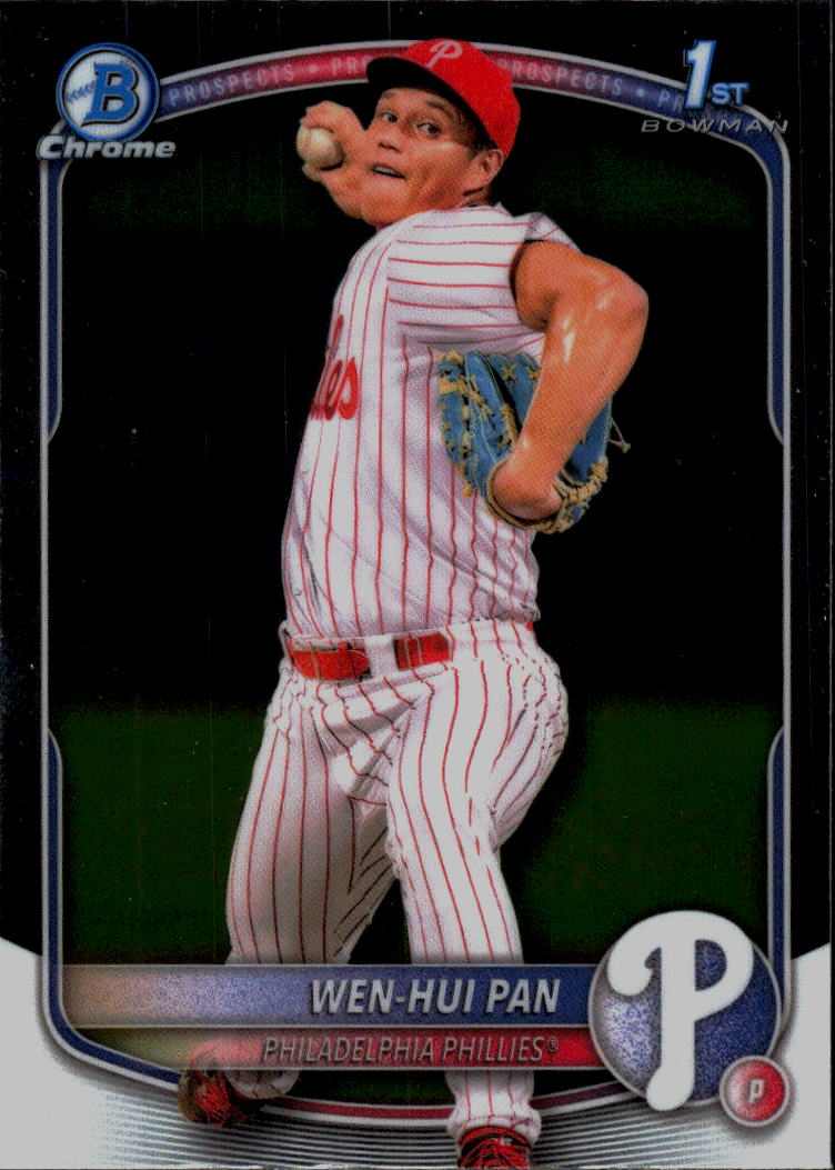 2025 Bowman #BCP-6 Wen-Hui Pan Chrome Prospects