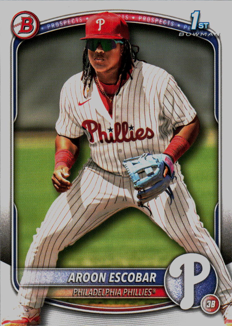 2025 Bowman #BP-65 Aroon Escobar Prospects