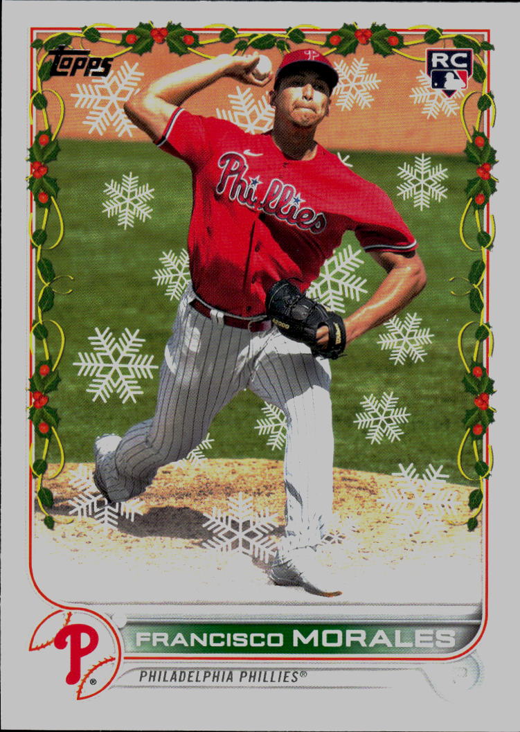 2022 Topps Holiday #HW154 Francisco Morales