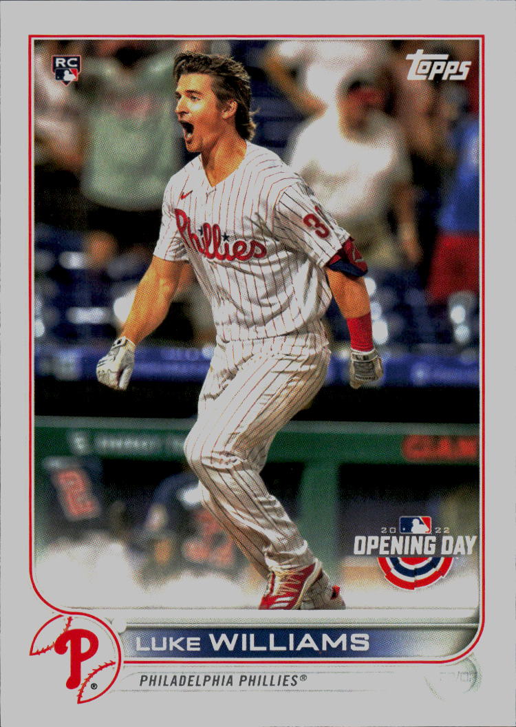 2022 Topps Opening Day #137 Luke Williams