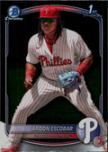 2025 Bowman #BCP-65 Aroon Escobar Chrome Prospects