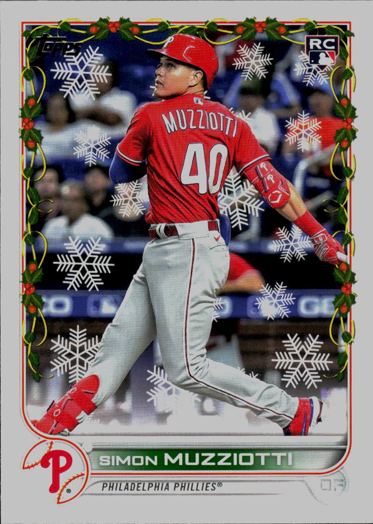 2022 Topps Holiday #HW32 Simon Muzziotti