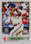 2022 Topps Holiday #HW137 Matt Vierling