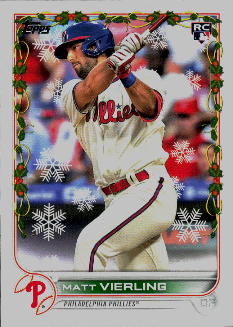 2022 Topps Holiday #HW137 Matt Vierling
