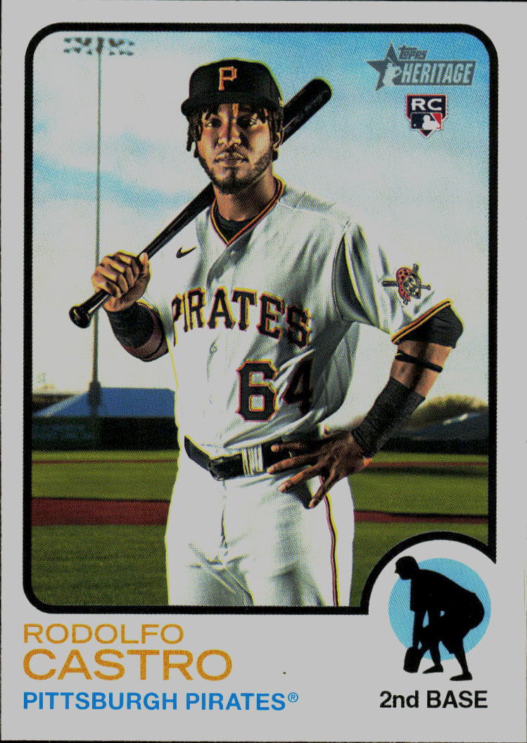 2022 Topps Heritage #165 Rodolfo Castro