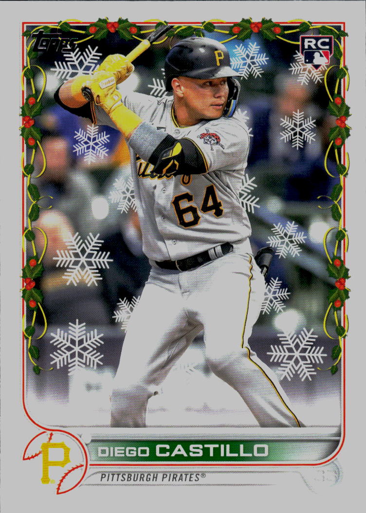 2022 Topps Holiday #HW192 Diego Castillo