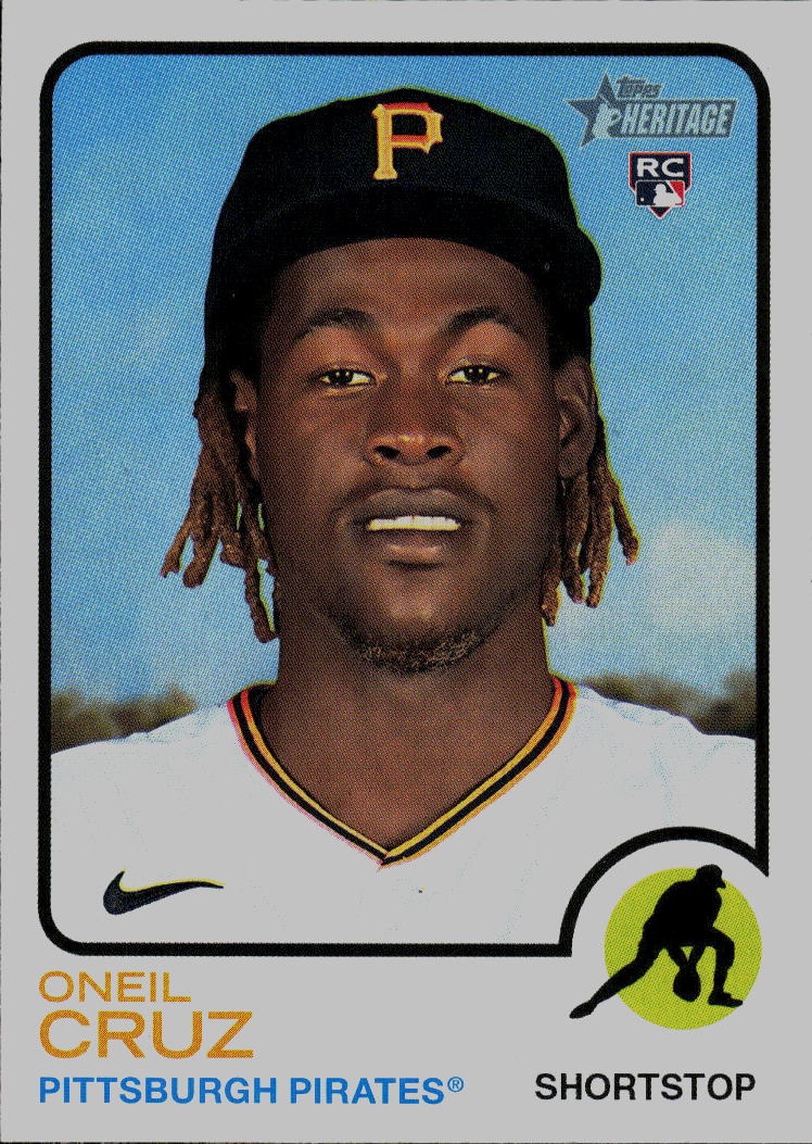 2022 Topps Heritage #157 Oneil Cruz