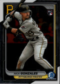 2024 Bowman Chrome #87 Nick Gonzales