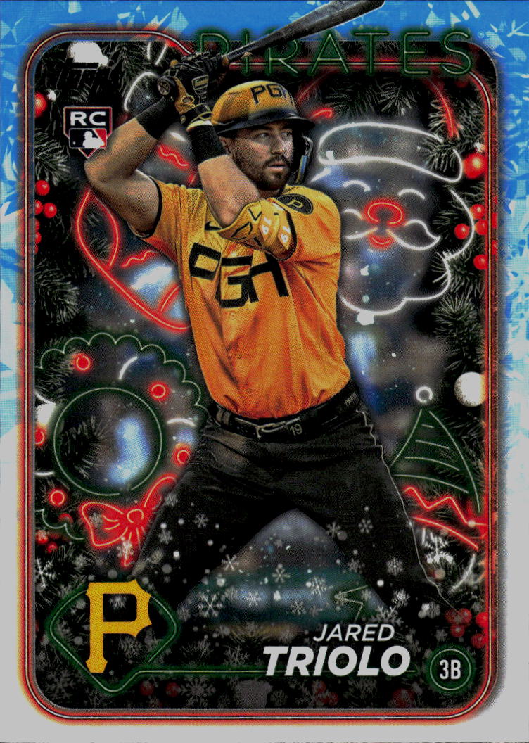 2024 Topps Holiday #H188 Jared Triolo