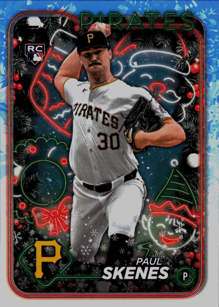 2024 Topps Holiday #H165 Paul Skenes