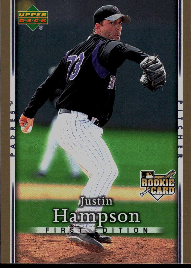 2007 Upper Deck First Edition #14 Justin Hampson