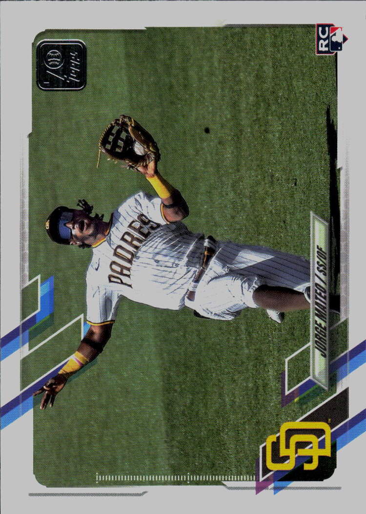 2021 Topps Update #US210 Jorge Mateo