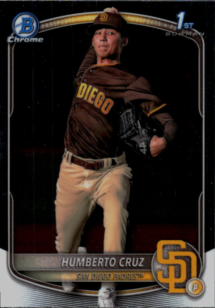 2025 Bowman #BCP-96 Humberto Cruz Chrome Prospects