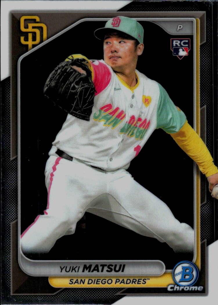 2024 Bowman Chrome #51 Yuki Matsui