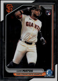 2024 Bowman Chrome #83 Luis Matos