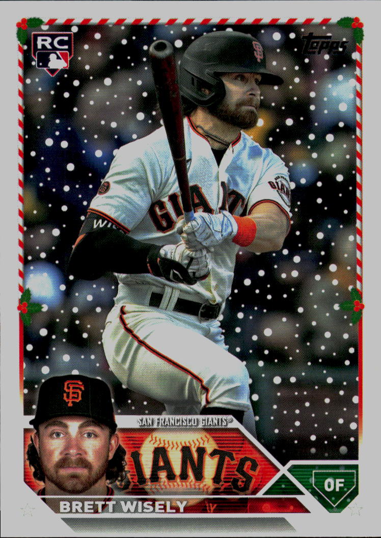 2023 Topps Holiday #H56 Brett Wisely