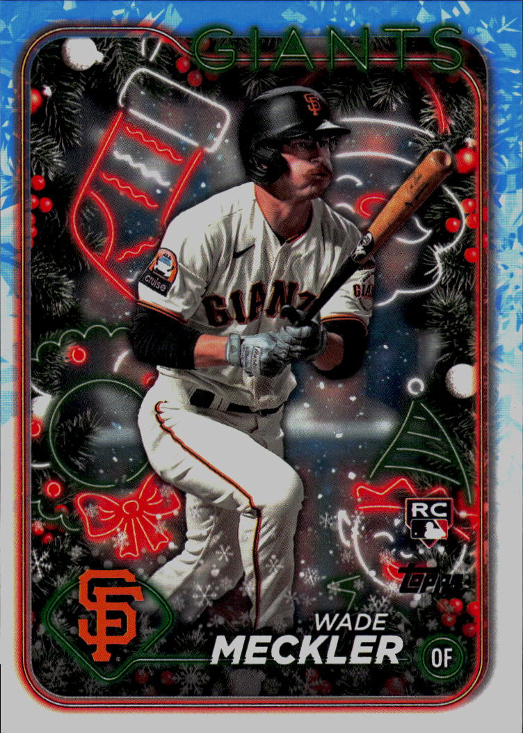 2024 Topps Holiday #H16 Wade Meckler