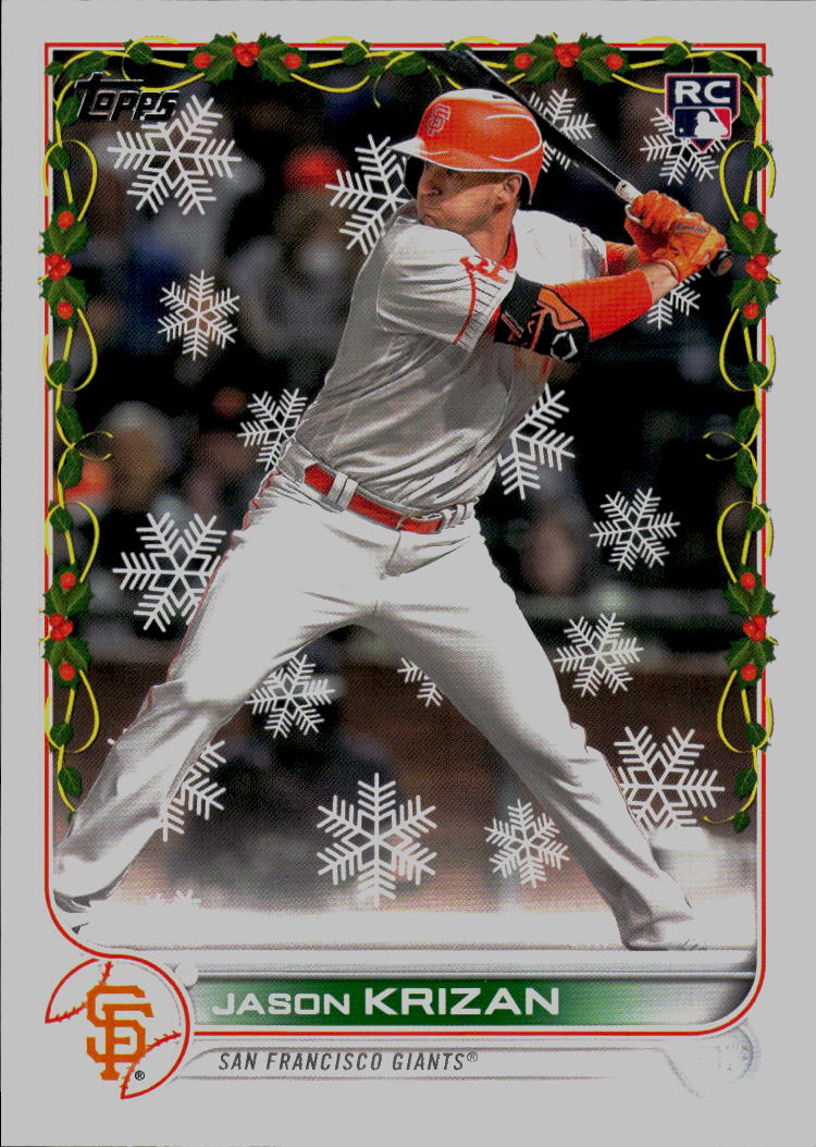 2022 Topps Holiday #HW29 Jason Krizan