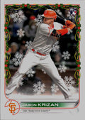 2022 Topps Holiday #HW29 Jason Krizan