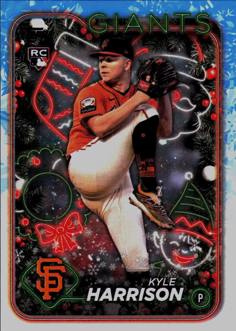 2024 Topps Holiday #H175b Kyle Harrison