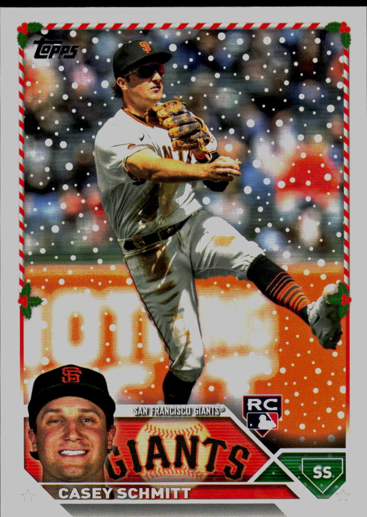 2023 Topps Holiday #H114 Casey Schmitt