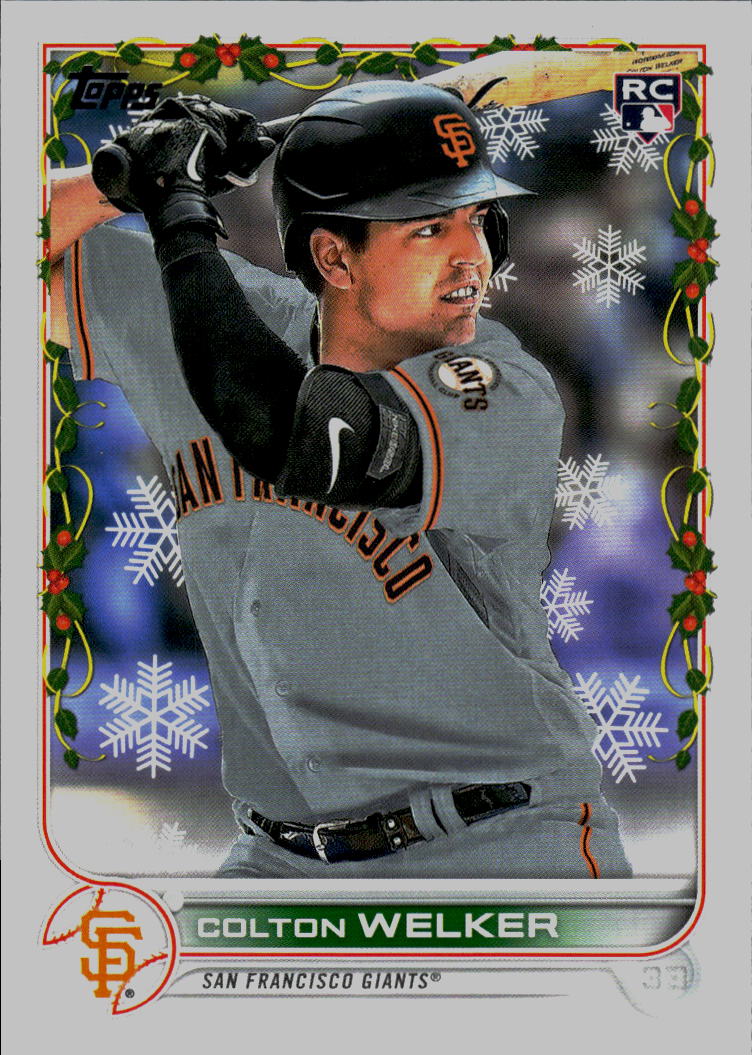 2022 Topps Holiday #HW26 Colton Welker