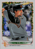 2022 Topps Holiday #HW26 Colton Welker