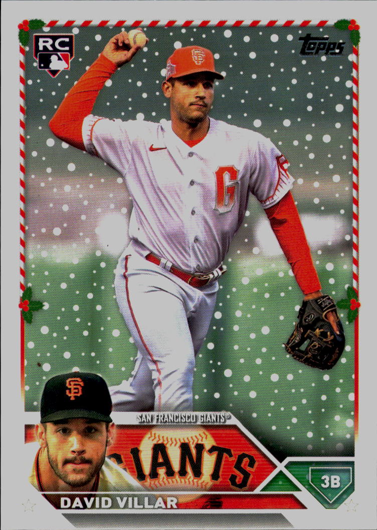 2023 Topps Holiday #H161 David Villar