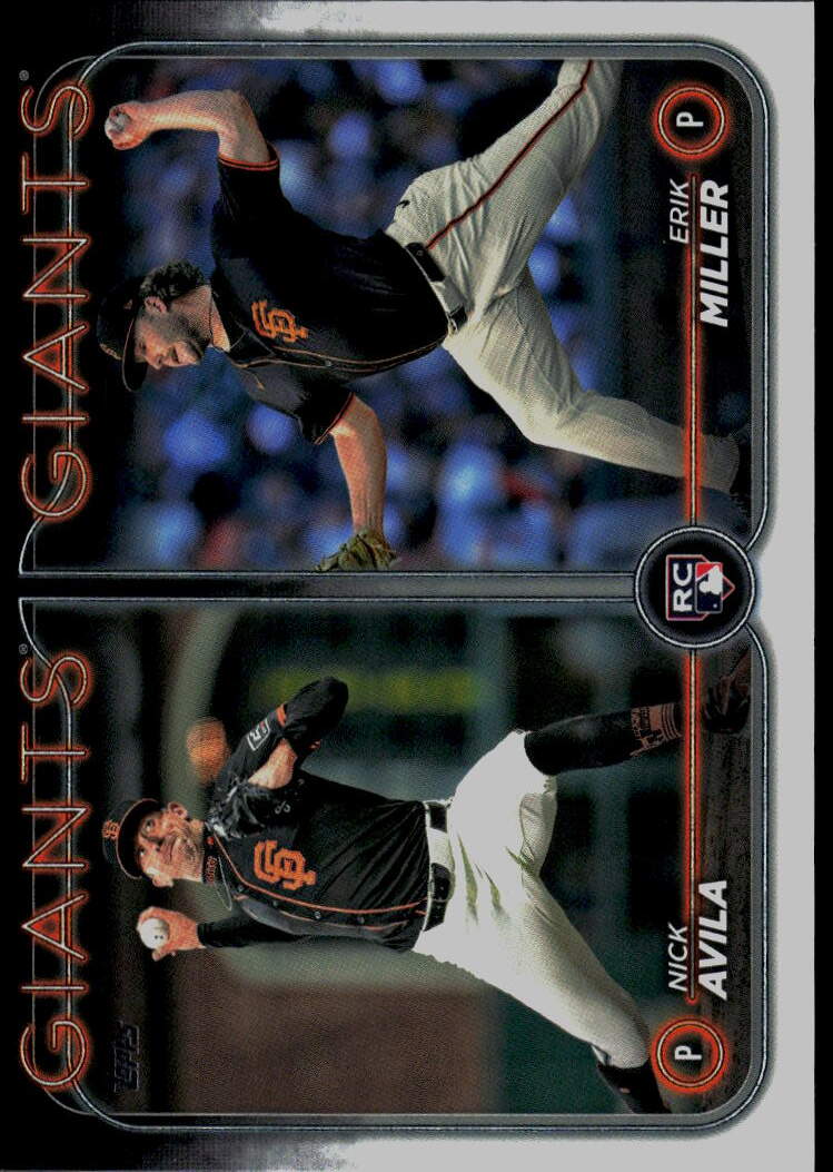 2024 Topps Update #US271 Erik Miller / Nick Avila RCOM,