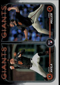 2024 Topps Update #US271 Erik Miller / Nick Avila RCOM,