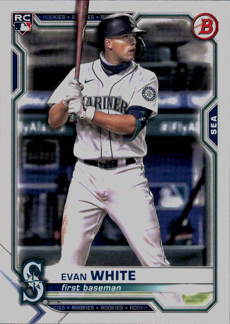 2021 Bowman #89 Evan White